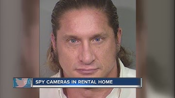 Owner accused of placing spy cameras in rental home