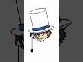 怪盗キッドをアルファベットだけで描いてみた!
