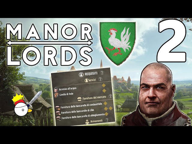 APPROVAZIONE NEL PRIMO ANNO || MANOR LORDS  ► DOMINIO || Gameplay ITA #2