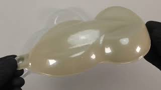 Custom Creative White Magic Pearl Basecoat Spray Process & Final Result BCSP-WM