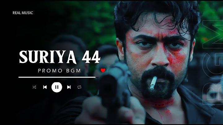 Suriya 44 - Promo BGM 🥵