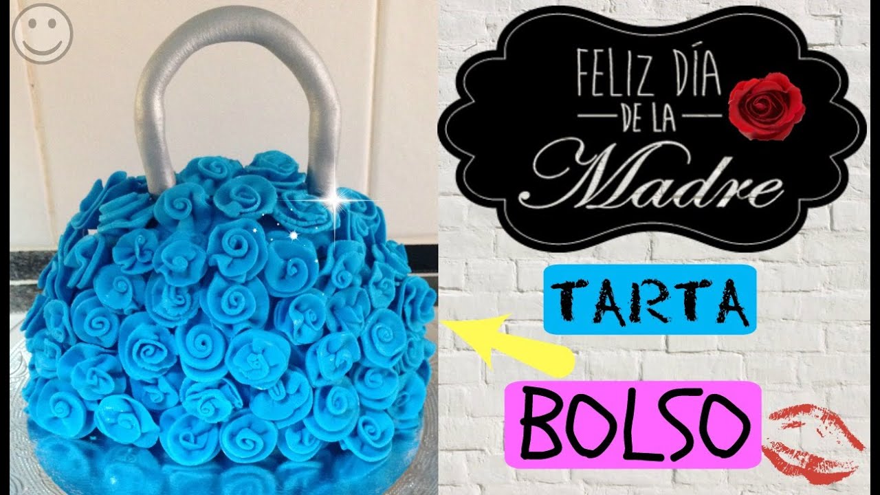 Pastel en forma de BOLSO para el DIA de la MADRE (CAKE PURSE) PASO A PASO -  YouTube