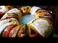 Rica ROSCA DE REYES facil y rapido