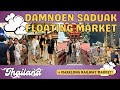 Bangkok: Floating Markets, Railway Thrills &amp; a Reunion with Friends in Thailand! 🇹🇭✨