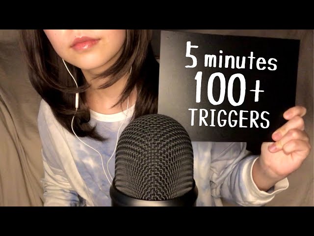 100種類以上！飽き性の人向けASMR 100+ triggers