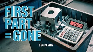 G54 Is Why Your First Part Scrapped (Not Your Code)