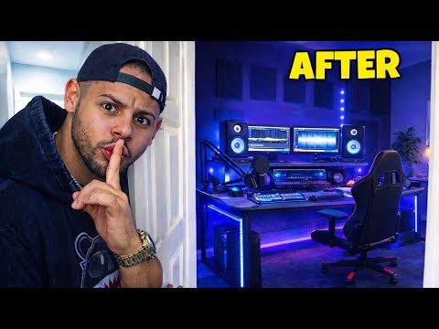 I TRANSFORMED MY ROOM INTO A RECORDING STUDIO!