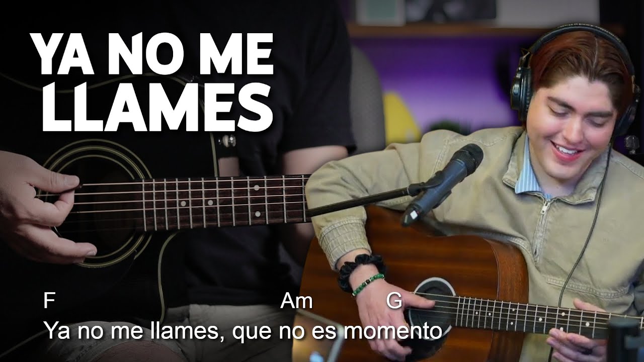 Kevin Kaarl - Ya No Me Llames | Tutorial GUITARRA Acústica | Letra y Acordes | GuitarEP