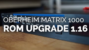 Oberheim Matrix 1000 rom 1.16 replacement. contact me4modding yours!