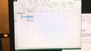 Chapter 3.4 constrained optimization with solver 3