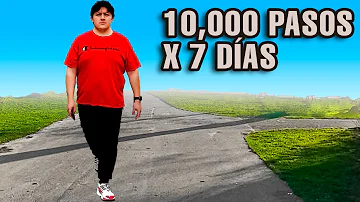 ¿Perderé peso si doy 10000 pasos al día?