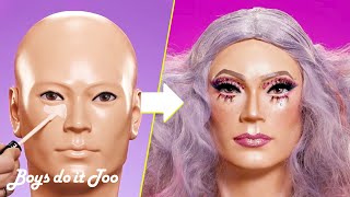 SHOOK by this Extreme Doll Drag Transformation🌟🦹