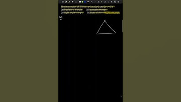The intersection of 3 lines x-y=0, x+2y=3 and 2x+y=6 is (a) Equilateral triangle (b) Isosceles trian