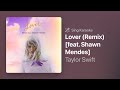 Taylor swift  lover remix feat shawn mendes  apple music sing karaoke