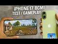IPHONE 17 BGMI TEST 90 FPS | IPHONE 17 90 FPS PUBG TEST #bgmi #iphone17 #120fps #pubgmobile