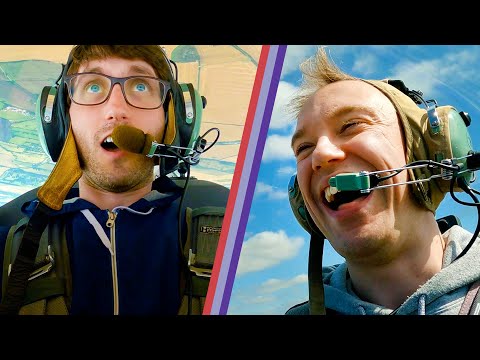 I tried aerobatics with Jay Foreman and neither of us could handle it | Tom Scott plus