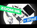 How to Mobile Podcast with the Zoom H6 on an iPad