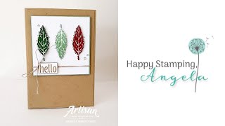 Stampin' Up! Gorgeous Leaves Card