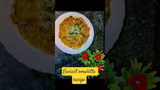Crispy & Fluffy Omelette in Just 2 Minutes! 🤤 #shortsvedio #shorts #recipe #ytshorts #viral