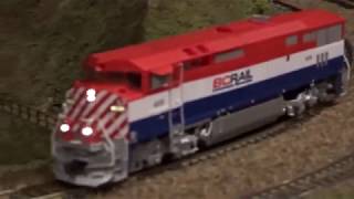 First Run - Bc Rail 4619 By Rapido Trains Unedited