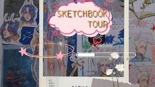 sketchbook tour/скетчбук обзор # 2