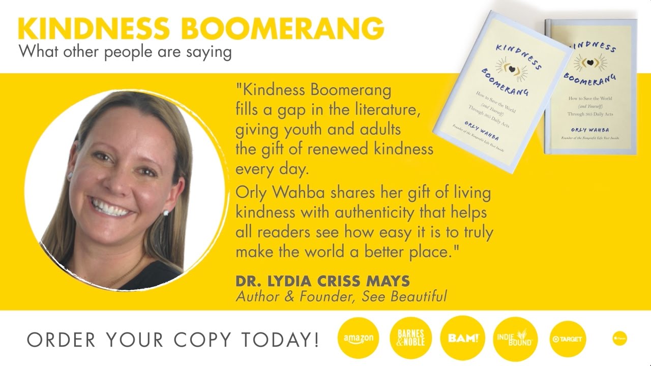 Kindness Boomerang Praise for the Book 2 YouTube