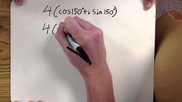 Converting from Trig Form to Rectangular