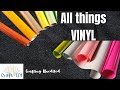 All of the Types of Vinyl for Cricut