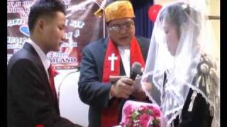 PATTAYA KACHIN CHURCH WEDDING 19 7 2009-BAWK NU&YAW YAW-Thailand