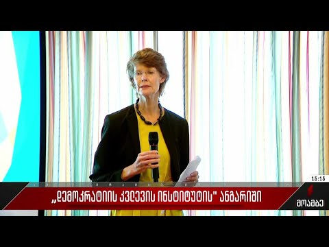 „დემოკრატიის კვლევის ინსტიტუტის“ ანგარიში