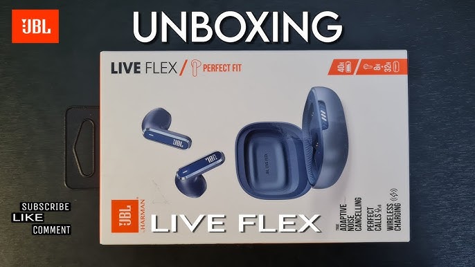 JBL | Live Flex | Immersive audio with True Adaptive NC and an open-ear  form factor - YouTube