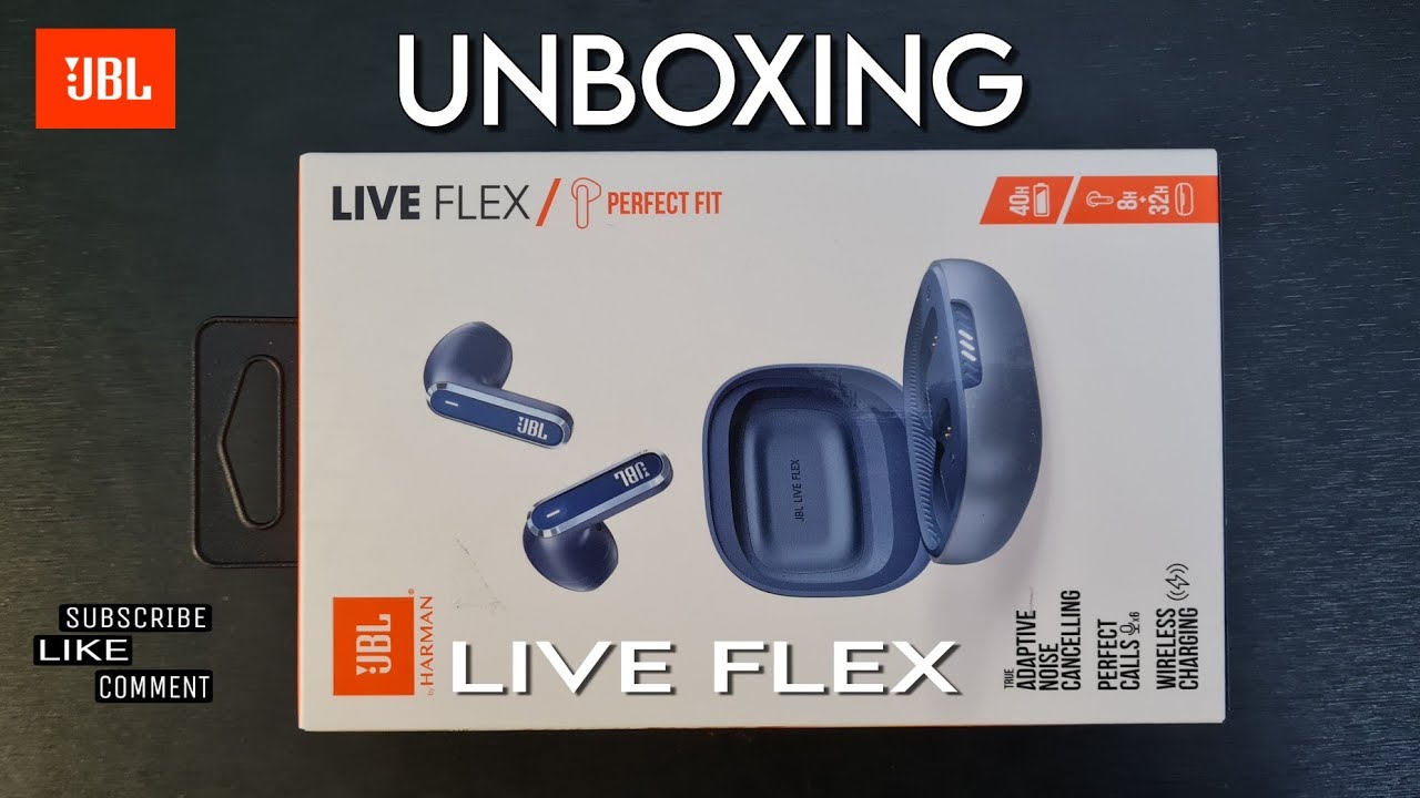 JBL Live Flex ANC Earphone - Unbox, test and review💥🔥 - YouTube