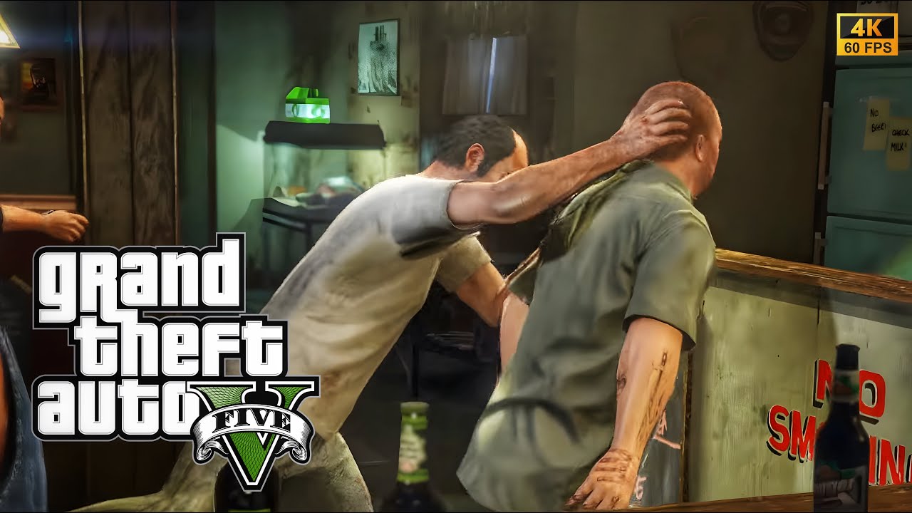 GTA 5 Перестрелка с Тревором, китайским поваром 😱 | Эпическая перестрелка в компании Trevor Phili...