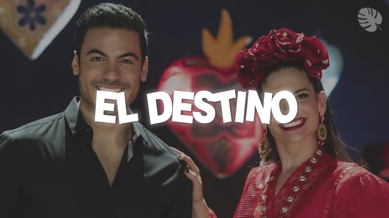 Natalia Jiménez & Carlos Rivera - El Destino (Letra) - YouTube