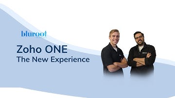 New ZOHO ONE Dashboard