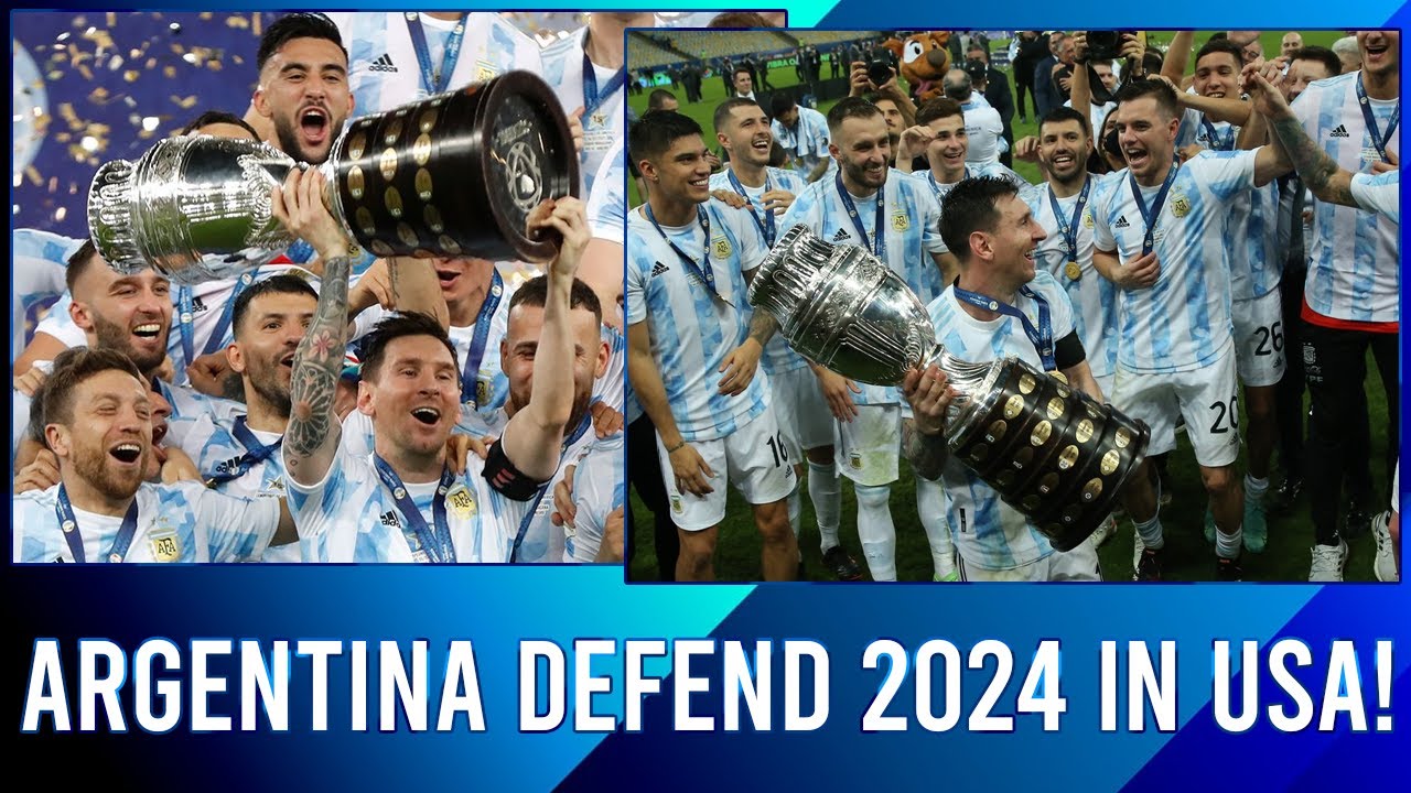 Argentina deve fazer o jogo de abertura da Copa América de 2024