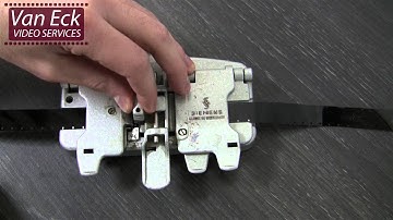 Siemens splicer (regular8 and 16mm films) - instruction film