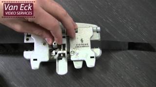Siemens splicer (regular8 and 16mm films) - instruction film
