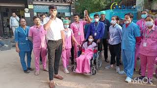 MOCK DRILL CODE RED (FIRE SAFETY) BY PARIVAR SUPER SPECIALITY HOSPITAL AND RESEARCH CENTRE.