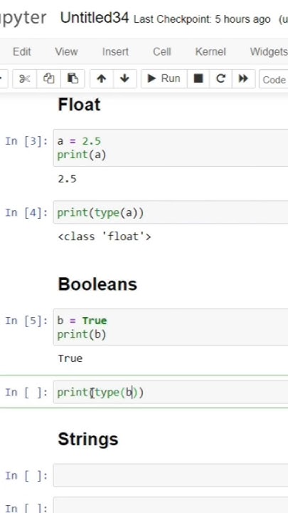 Python Basic-Datatypes - Integers, Float, booleans, strings |#iit |# ...