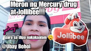 MAY MERCURY DRUG AT JOLLIBEE NA SA UBAY BOHOL|Vlog