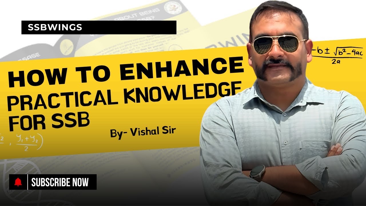 How to enhance practical knowledge for SSB Interview? - YouTube