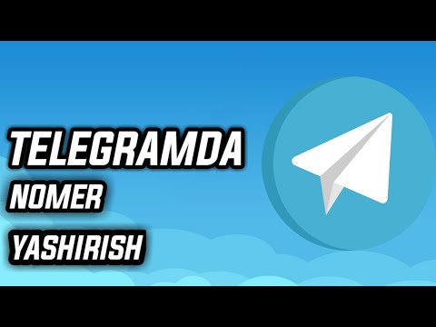 TELEGRAMDA NOMER YASHIRISH / TELEGRAM SIRLARI