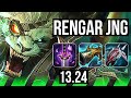 Rengar vs j4 jng  rank 3 rengar 1627 legendary  na challenger  1324