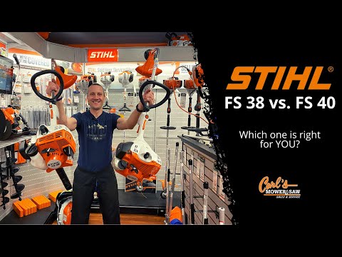 Stihl FS 38 vs. FS 40 Trimmer— What's the Difference??