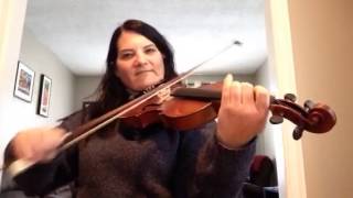 Video thumbnail of "Day 35 - Two Step D'Armand - Patti Kusturok's 365 Days of Fiddle Tunes"
