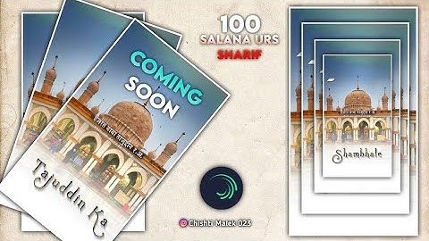 Hazrat Baba Tajuddin Status Editing Tutorial Alight Motion app #yahussain #babatajuddinurs2020
