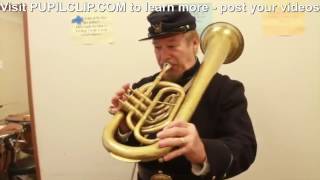 Tutorial PupilClip Category: Creative Jobs ➩Musical Instruments ➩Brass ➩Baratone Saxhorn