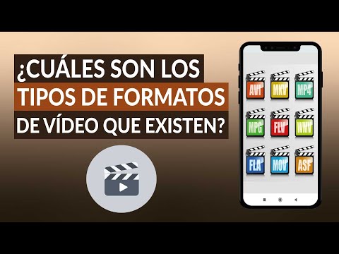 ¿Qué es y cuáles son los tipos de FORMATOS DE VÍDEOS que existen?