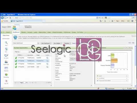 How to use the My CRM area in Sage CRM